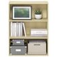 HOMLUX 3-Tier Open Shelf Bookcase in Steam Beech, , large