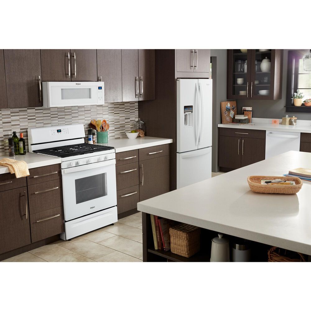 Whirlpool 20 Cu. Ft. French Door Refrigerator with FreshFlow Air Filter in White, , large