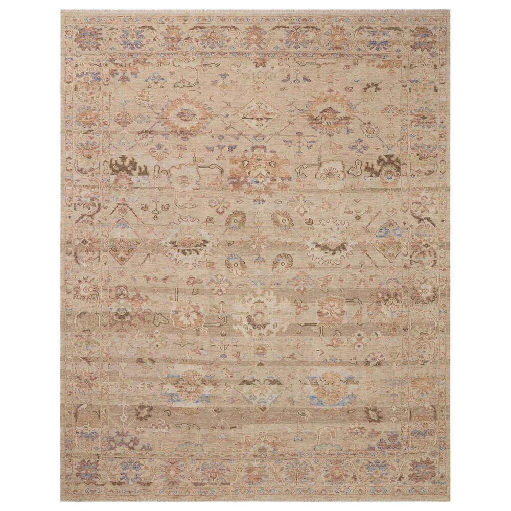 Loloi Dominic 7"9" x 9"9" Blush and Taupe Area Rug, , large