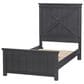 Legacy Classic Flatiron Twin Panel Bed with Trundle in Midnight, , large