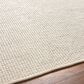 Surya Rebecca RBC-2300 9" x 12" Off-White, Light Slate Area Rug, , large