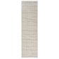 Nourison Andes AND04 2"2" x 7"6" Ivory and Grey Runner, , large