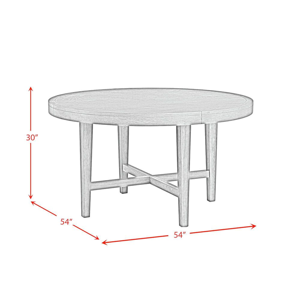Mayberry Hill Versailles Round Dining Table in Black - Table Only, , large