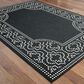 Oriental Weavers Marina 1247K 5"3" x 7"6" Black and Ivory Area Rug, , large