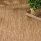 Nourison Horizon HOZ02 Natural 8" x 10" Indoor/Outdoor Area Rug, , large