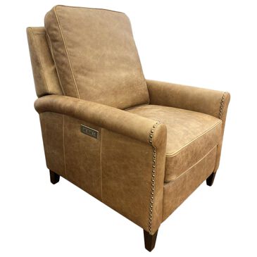 Dunraven Bowery Power High Leg Recliner in Latte, , large