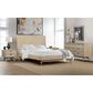 Blue River Baly 4-Piece King Platform Bed Set in Gray Sandblast Summer, , large