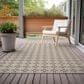 Dalyn Rug Company Marlo 3" x 5" Taupe Indoor/Outdoor Area Rug, , large
