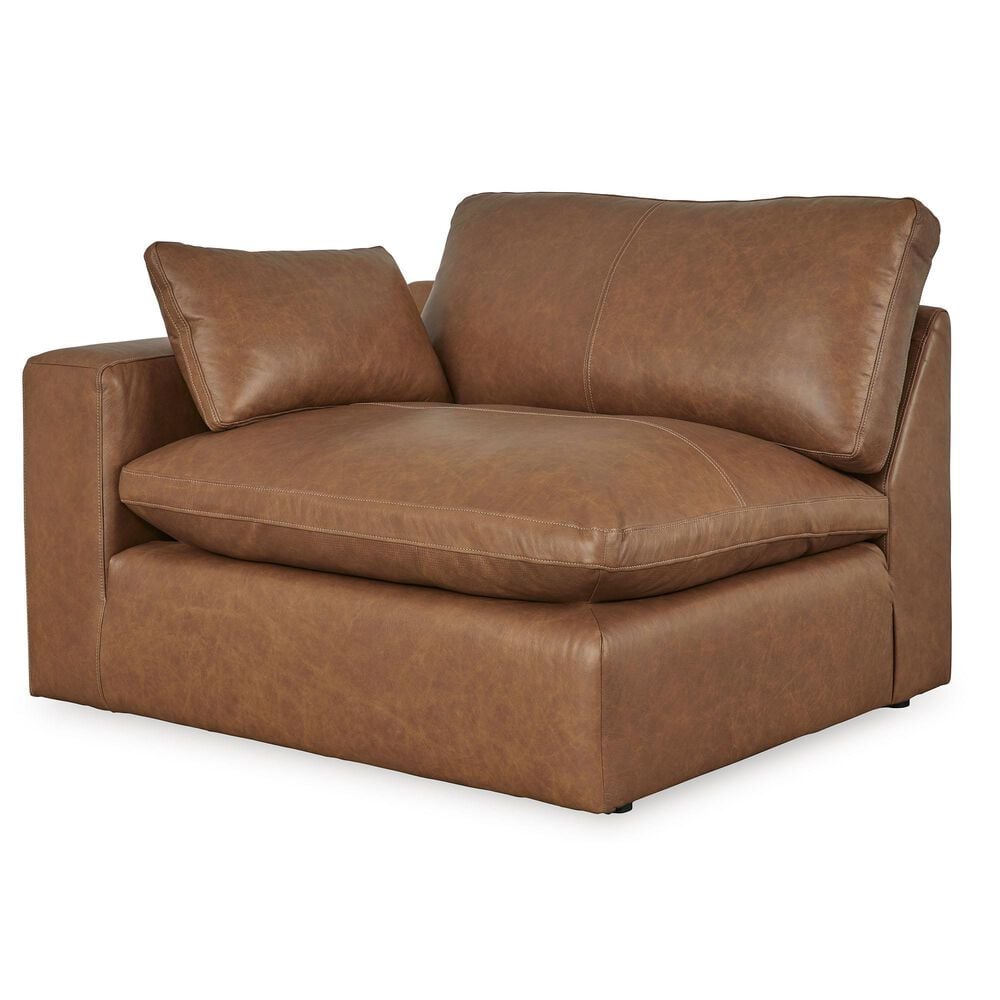 Ashley Emilia 5-Piece L-Shaped Sectional in Caramel, , large