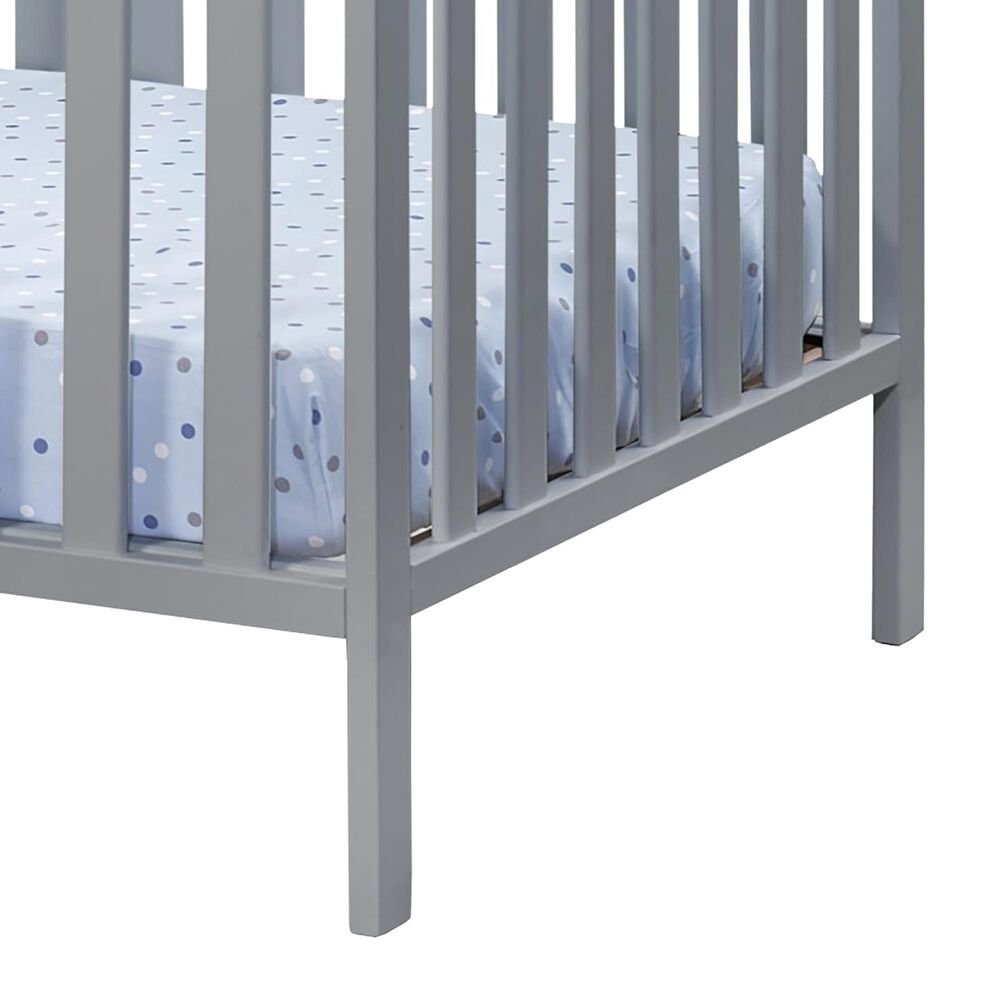 Sorelle Adrian Convertible Crib in Gray, , large