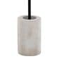 Lumisource Symbol Side Table in Concrete and Black Steel, , large