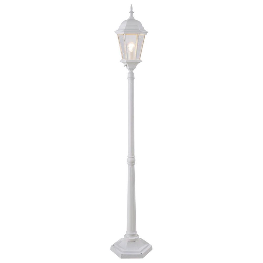 Kenroy Villa 1-Light Portable Lantern in White, , large