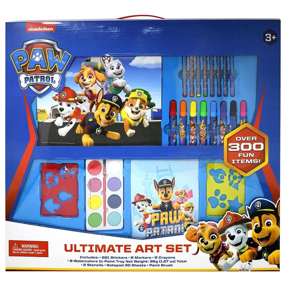 Paw Patrol Ultimate Art Stationery Set in Box, , large