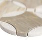 MS International Athena Gold Lola 10" x 10" Marble Mosaic Sheet, , large