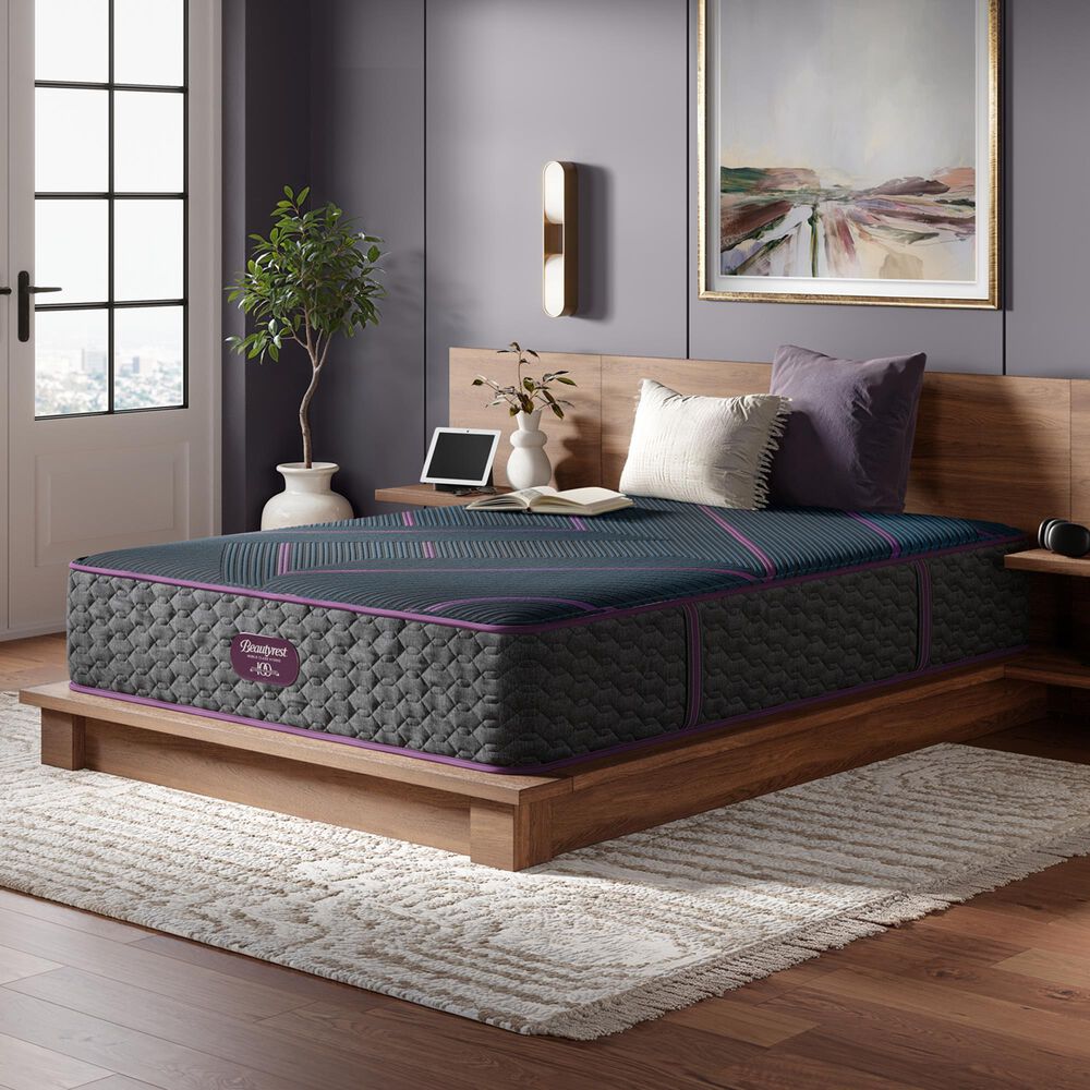 Beautyrest World Class Level Three Hybrid Medium Queen Mattress, , large