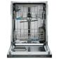 Frigidaire Gallery 3 Piece Kitchen Package with 25.6 Cu. Ft. 36" Standard Depth Side-by-Side Refrigerator, 30" Front Control Electric Range with Total Convection, & 24" Built-In Pocket Handle Dishwasher with CleanBoost in Stainless Steel, , large