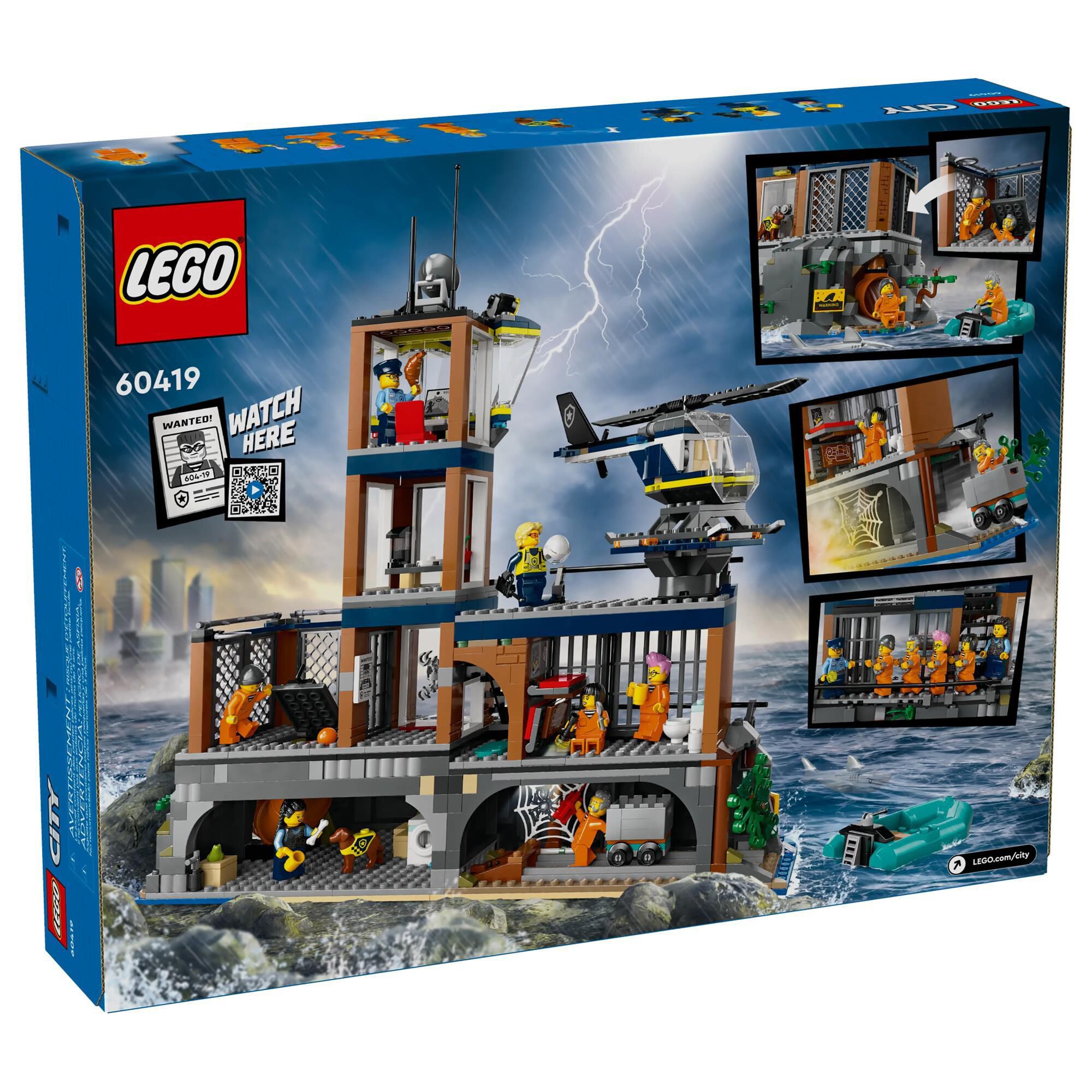 Lego shop police prison