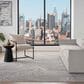 Nourison Central Park West CEP02 Grey 9" x 12" Area Rug, , large