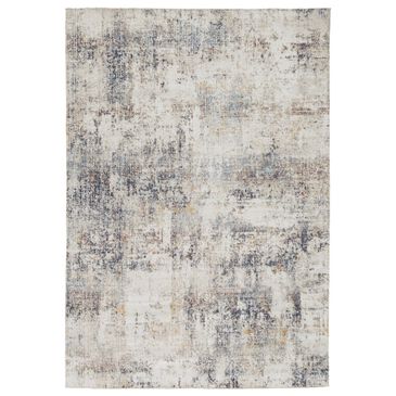 Signature Design by Ashley Jerelyn 7"10" x 10" Gray, Ivory and Orange Indoor/Outdoor Area Rug, , large