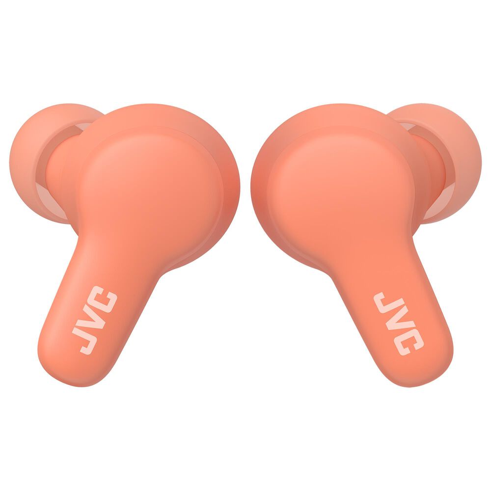 JVC Gumy True Wireless Earbuds with Comfortable Fit in Peach, , large