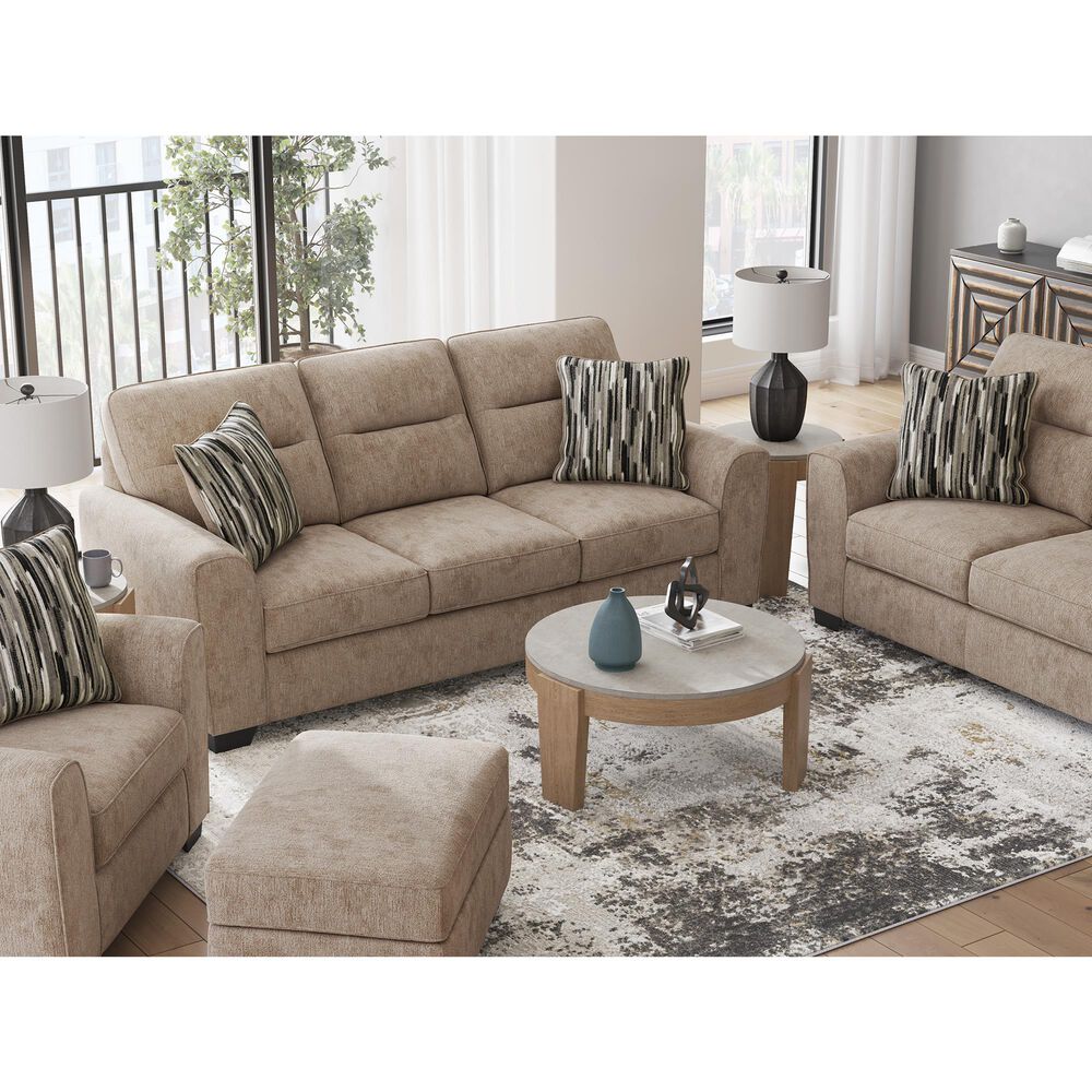 Ashley Olten Stationary Sofa in Mocha, , large