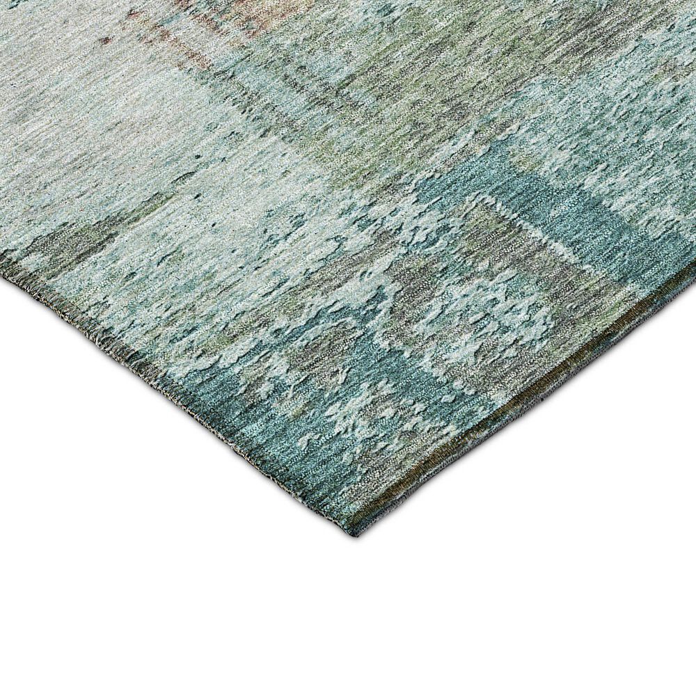 Dalyn Rug Company Solace SL5 8&#39; x 10&#39; Teal Area Rug, , large