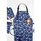 Mukitchen Designer Potholder in Periwinkle Floral, , large