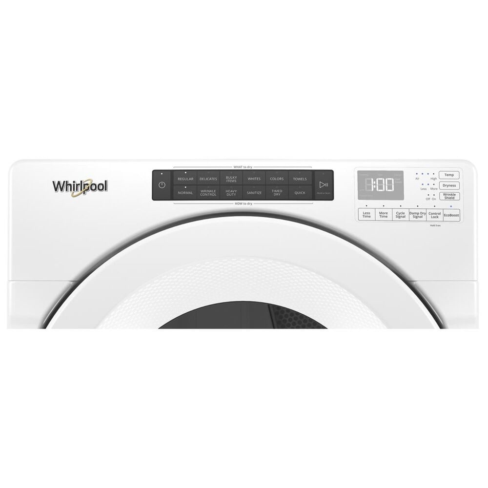 Whirlpool 7.4 Cu. Ft. Electric Dryer in White, , large