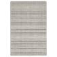Nourison Pure Multi Weave Grey 2" x 3" Area Rug, , large