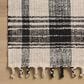Magnolia Home Louie 5" x 7"6" Ivory and Black Area Rug, , large
