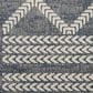 Loloi II Rainier RAI-05 7"10" x 10"10" Denim and Ivory Indoor/Outdoor Area Performance Rug, , large