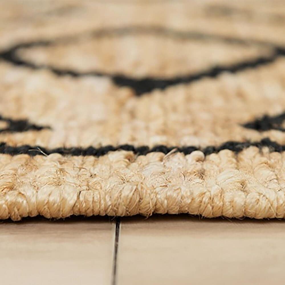 RIZZY Bengal 9&#39; x 12&#39; Beige and Black Area Rug, , large