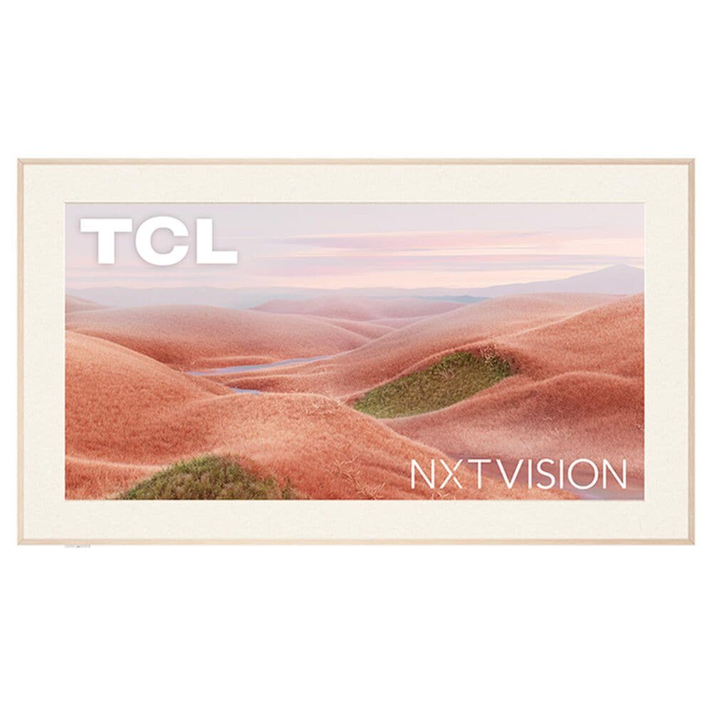 TCL 85" Class NXTVISION QLED 4K HDR in Off White - Smart TV, , large