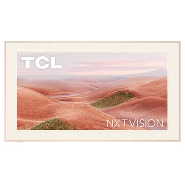 TCL 85" Class NXTVISION QLED 4K HDR in Off White - Smart TV, , large