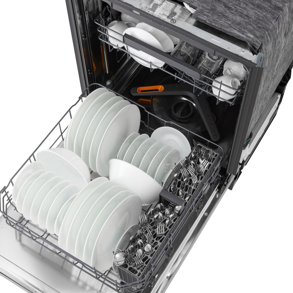 LG 24" Built-In Pocket Handle Dishwasher with SteamAssist in PrintProof Stainless Steel, , large