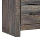Ashley Drystan 2 Drawer Nightstand in Rustic Brown, , large