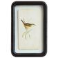 Creative Coop Heirloom 7" x 11" Wall Decor with Floating Bird Art in Multicolor (Set of 6), , large