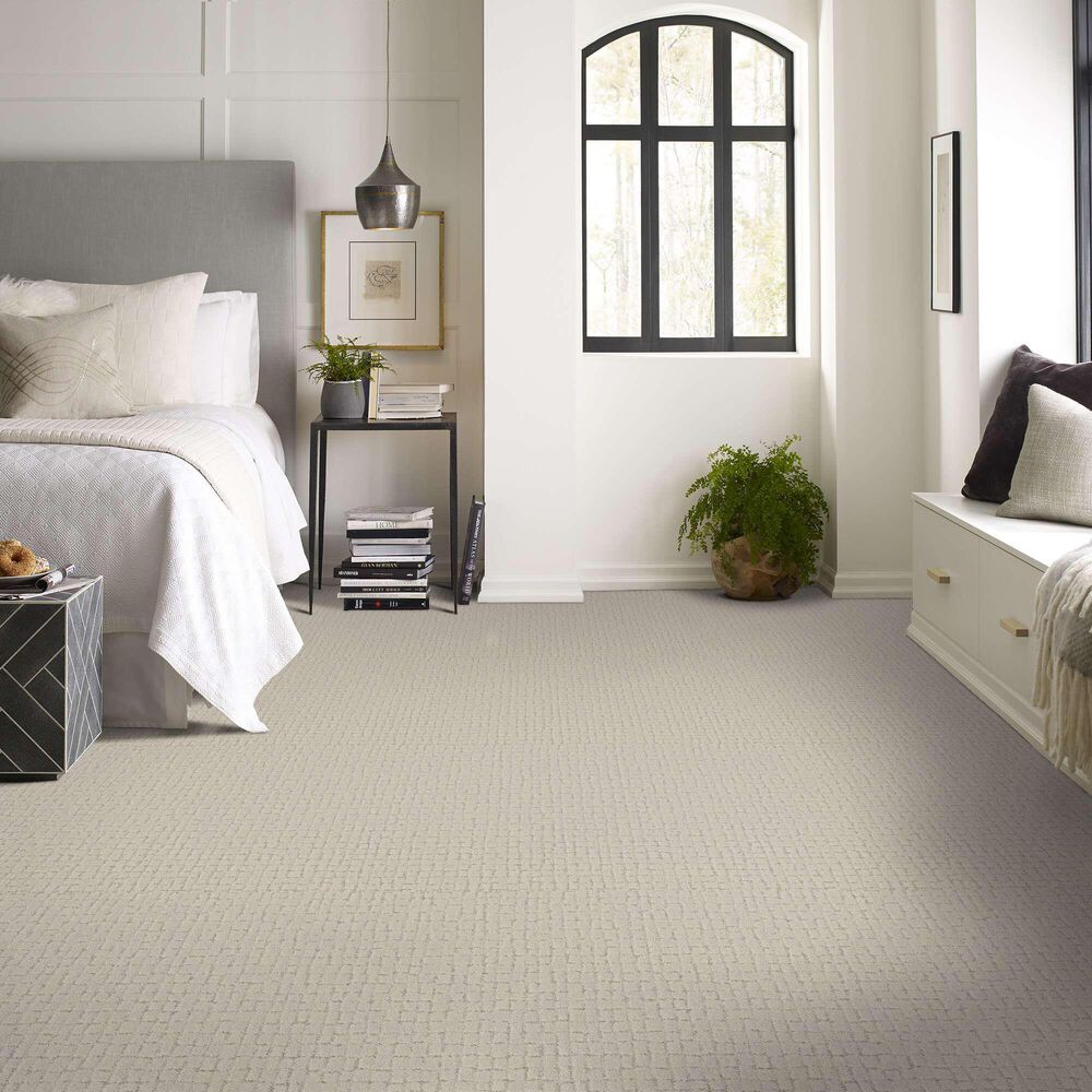 Shaw Block Party Carpet in Natural, , large