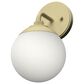 Hunter Hepburn 1-Light Wall Sconce in Painted Modern Brass, , large