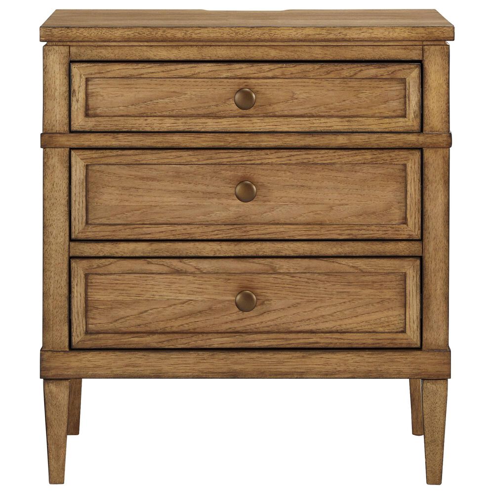 Ashley Sharlance 5-Piece California King Panel Bedroom Set in Light Brown, , large