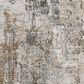 Surya Brunswick 2"7" x 10" Sage, Brown, Gray, White and Teal Runner, , large
