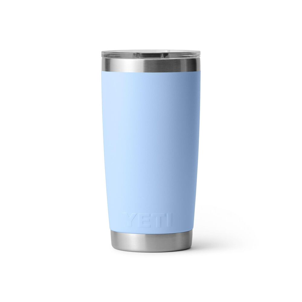 YETI Rambler 20 oz Tumbler with Magslider Lid in Big Sky Blue, , large