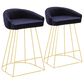 Lumisource Canary Counter Stool in Blue/Gold (Set of 2), , large