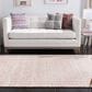 Safavieh Micro-Loop Southwestern 6" x 9" Pink and Ivory Area Rug, , large