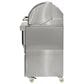 Coyote Outdoor 28" Gen3 Freestanding Pellet Grill with Cart in Stainless Steel, , large