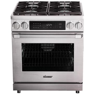 Dacor Heritage 30" Natural Gas Pro Dual Fuel Range in Stainless Steel, , large