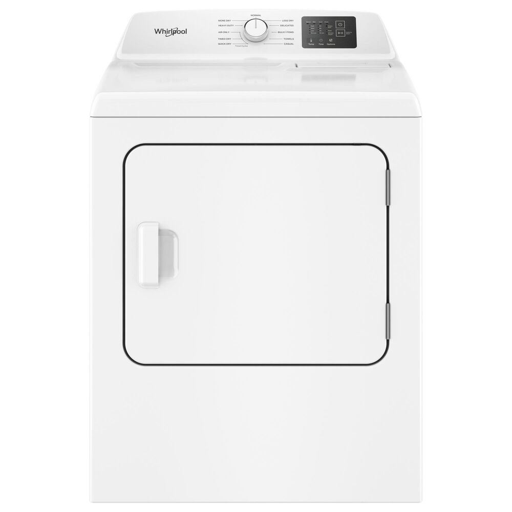 Whirlpool 7 Cu. Ft. Electric Dryer with AutoSensing with Reversible Doors in White, , large