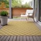 Dalyn Rug Company York 8" x 10" Gold Indoor/Outdoor Area Rug, , large
