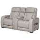 Ashley Boyington Power Reclining Loveseat with Console in Gray, , large