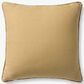 Loloi 18" Square Throw Pillow in Gold, , large